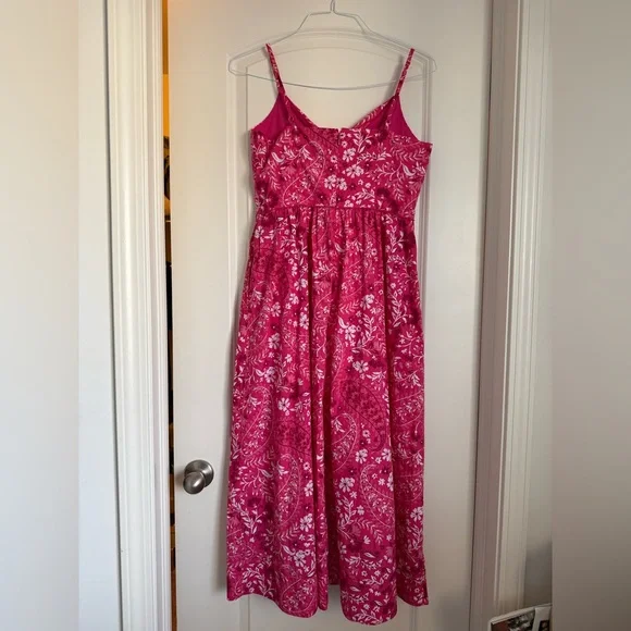 Loft -Paisley Tie Poplin Midi
Pocket Dress - Picture 7 of 8